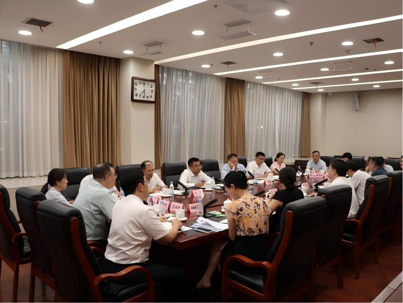市科技局与市发展改革委座谈交流贯彻落实市委六届九次全会精神共同推进重点工作