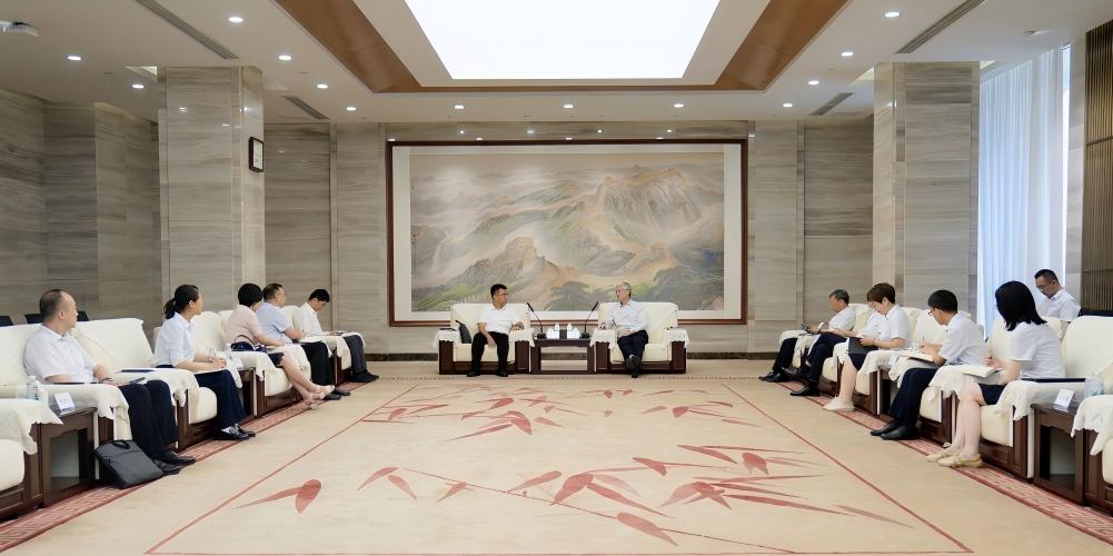 市科技局拜访东方电气集团